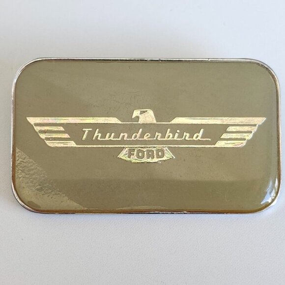 FORD Thunderbird Badge RACING CHAMPIONS 1995 #16 - Picture 1 of 3